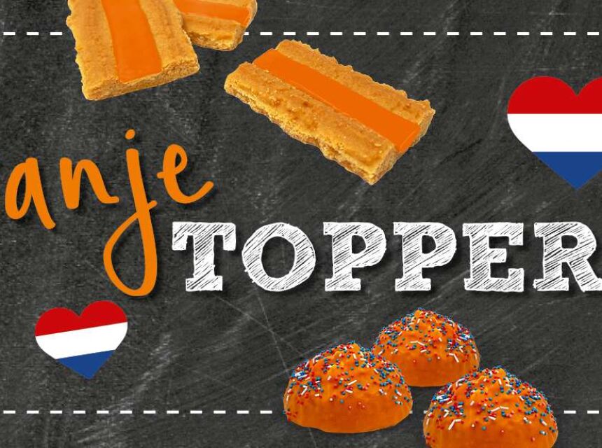 Extra feest met onze Oranje toppers!