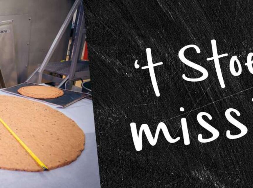 Bakkerij ‘t Stoepje bakt de grootste Haverkoek van Nederland voor Missie 538