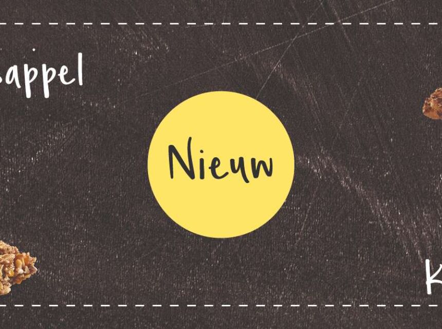 Twee nieuwe smaken van jouw favoriete gezonde snack!