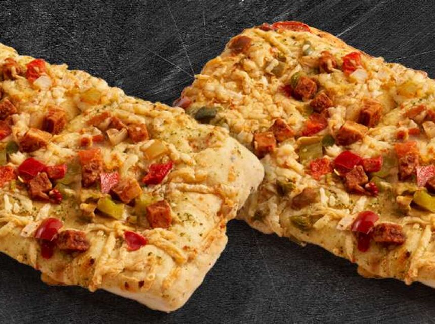 Proef onze nieuwe, smaakvolle Focaccia Kip Pesto!