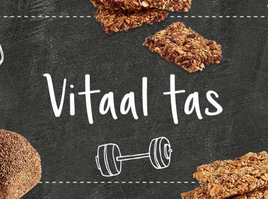 Vitaal tas, gezond het nieuwe jaar in!