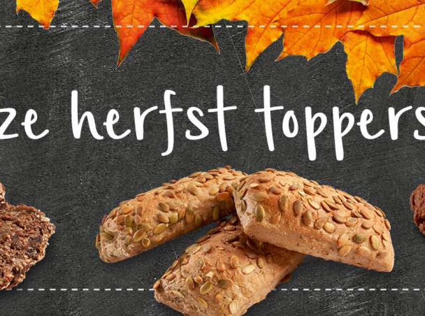 Onze herfst toppers!