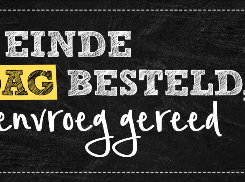 Het gemak van een bestelapp