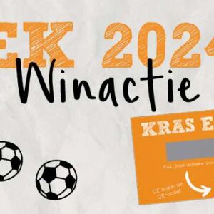 Word jij de gelukkige winnaar van deze fantastische, oranje hoofdprijs?