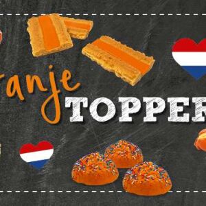 Extra feest met onze Oranje toppers!